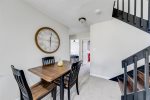 Lower level - table & chairs